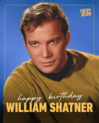 Join us in wishing a very happy birthday to the one and only @William  Shatner!