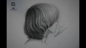 تعلم رسم الشعر القصير بالرصاص مع الخطوات للمبتدئين Youtube