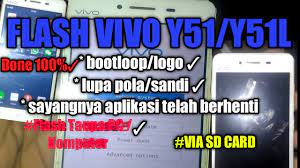 Dan untuk masuk menu recovery mode, anda bisa tekan tombol power + volume up secara bersamaan selama beberapa saat sampai nantinya masuk menu. Flash Vivo Y51l Bootloop Tanpa Pc Komputer Youtube