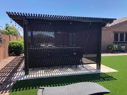 Let's see the major benefits that an arizona room can offer to you and your house: Arizona Patio Shades Manual Motorized Cable Sealed Track System