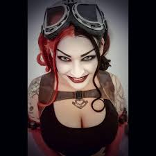I want a full on villainess harley quinn like the arkham models: Harley Is Back Love The Red And Black Hair Wig Harleyquinn Harley Injustice2 Injustice New52 Joker Red And Black Hair Black Hair Wigs Wig Hairstyles