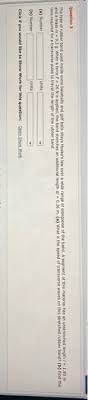 A golf ball story slice, hook, eagle, birdie, bogey, putt. Question 3 The Type Of Rubber Band Used Inside Some Chegg Com