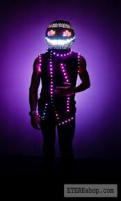Maybe you would like to learn more about one of these? Led Helmet Screen H12 Light Solutions Etere By Etereshop Glow Stick Party Light Up Costumes Led Jacket