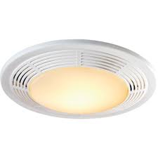 Broan Nutone Decorative White 100 Cfm Bathroom Exhaust Fan With Light And Night Light 8663rp The Home Depot