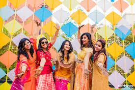 Bride S Squad Indian Wedding Photography Poses Indian Wedding Photography Bride Squad