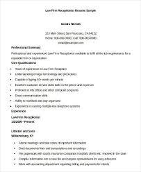 5 office assistant resume examples built for 2021. 10 Receptionist Resume Templates Pdf Doc Free Premium Templates