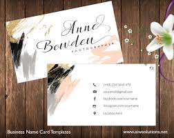 Maker of super fancy business cards, stickers, enamel pins, logos + more to help grow your brand with confidence! Premade Business Card Template Aiwsolutions