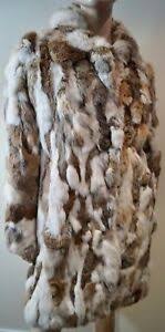 Rene Derhy Femmes Creme Beige Brun 100 Lapin Double Fourrure Hiver Coat Sz M Ebay Homme manteau en fourrure longue couleur pleine quotidien basique manches longues fausse fourrure marron s m l. details sur rene derhy femmes creme beige brun 100 lapin double fourrure hiver coat sz m