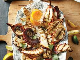 Fruits De Mer Grilles Sauce A L Ail Et Aux Herbes Recette Par Urbaine City