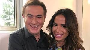 Com Anitta solteira, Amaury Jr. polemiza bissexualidade da cantora: ''Todo  mundo querendo saber''
