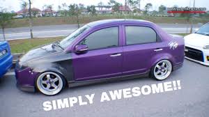Maybe you would like to learn more about one of these? Proton Saga Chrome Matte Purple Meet And Greet Stance Collaboration 2016 By Galeri Kereta