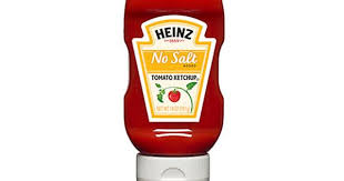 Heinz No Salt Tomato Ketchup 14oz