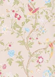 Summer Palace By Laura Ashley Linen Wallpaper Direct Linen Wallpaper Victorian Wallpaper Feature Wall Wallpaper