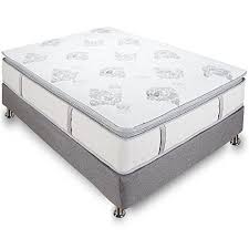 Classic Brands Mercer Pillow Top Cool Gel Memory Foam 242 Mattress Innerspring Mattresses Memory Foam Mattress