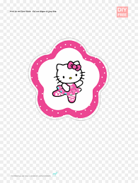 Today we will be coloring hello kitty cupcake below, grab your coloring pencils, and let's add some colors and have a blast. Diy Free Hello Kitty Cake Topper Free Printable Hello Kitty Cupcake Toppers Free Transparent Png Clipart Images Download