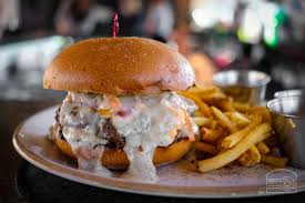 Burger W Sausage Gravy Pimento Cheese Chow Chow Table 9 Morgantown Wv With Images Best Burger Recipe Sausage Gravy Burger