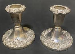 Maybe you would like to learn more about one of these? Sold Price Vintage Pair Of Silver Plated Candle Holders December 6 0120 12 00 Pm Est