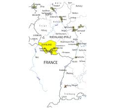 How to find a postal code. Map Of Saarland Germany