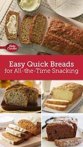 Easy Quick Breads For All The Time Snacking Bread Snacks Baking