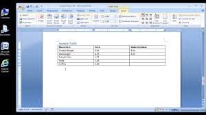 You can make a brochure on microsoft word. Microsoft Word 2007 Inserting Rows And Columns In A Table Officetutes Com