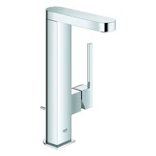 Mitigeur Lavabo Haut Grohe Plus 1 Trou Avec Douchette Extractible Ecojoy 253mm Chrome 23843003