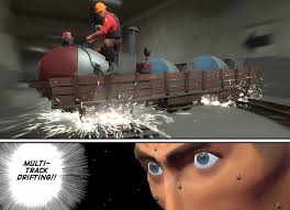 Just your average hot pursuit or death race. Multi Track Drifting Memes Drifting Know Your Meme