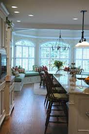 island in traditional kitchen design