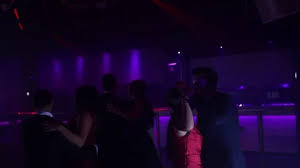Rum jungle, a frozen daiquiri infused ultra lounge; Concert Dance Club Music 80 Disco Silho Stock Video Pond5