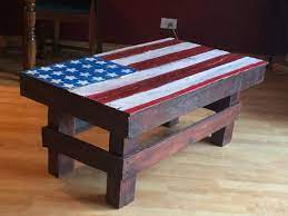 Hidden gun cabinet/ american flag coffee table/ rustic american flag coffee table/ rustic wooden american flag/ gun storage case ruggedcrosswoodart 4.5 out of 5 stars (157) sale price $467.50 $ 467.50 $ 550.00 original price $550.00 (15%. Diy Pallet American Flag Table Pallet Furniture Plans