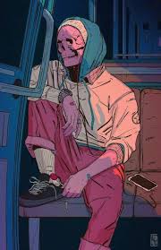 Resim Doa Tarafindan Kesfedildi We Heart It De Kendi Gorsellerinizi Ve Videolarinizi Kesfedin Ve Kaydedin Character Art Trippy Designs Cyberpunk Art