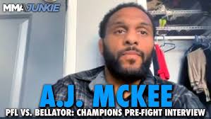 A.J. McKee Thinks He and Bellator Counterparts Will Knock Chip Off PFL  Fighters' Shoulders