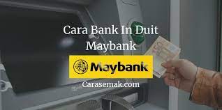 Biasanya minggu kedua,ketiga bulan ramadhan,bank akan menyediakan kemudahan menukar duitraya. Cara Mudah Bank In Duit Maybank Atm Cash Deposit Machine