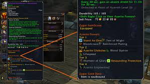 This way we can target specific traits and even collect several pieces of azerite. Zygor Guides