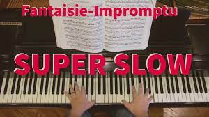 Chopin Fantaisie Impromptu Super Slow Sample From The Well Rounded Pianist Youtube Pianist Free Sheet Music E Book