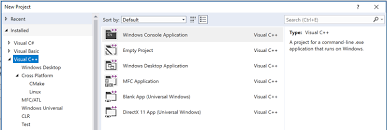 Progetti Di Visual Studio C Microsoft Docs
