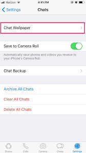 Open whatsapp ▶ tap menu ▶ settings ▶ chats ▶ wallpaper ▶ gallery ▶ select your downloaded wallpaper to set. How To Change The Whatsapp Background In Your Chats