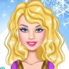 barbie winter makeover