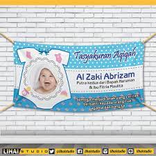 Terimakasih :) #benderatasyakuran &aqiqah #tasyakuran #aqiqah #khitanan #sunatan #undangantasyakuran &aqiqah #undangantasyakuran membuat tempat telur aqiqah 3 model unik. Jual Backdrop Background Banner Spanduk Tasyakuran Aqiqah 2x1 M 006 Di Lapak Lihai Studio Bukalapak