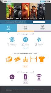 Points can be redeemed for products, collectibles, disney experiences, and travel opportunities. Disney Uses Interactive Navigation Elements To Walk Customers Through Their Magical Movie Rewards Program Movie Rewards Rewards Program Disney Movies