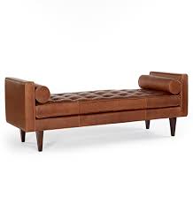 Kinney Bench Furniture Leather Bench Living Room Bench