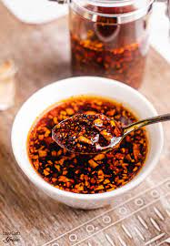 Garlic Chili Oil Recipe Recipe In 2021 Chili Oil Recipe Recipes Spicy Recipes