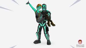 Coloring page to print or download and color for your kids. How To Draw Ghoul And Skull Trooper Fortnite Season 1 Drawing Tutorial Draw It Cute
