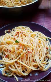Spaghetti Aglio Olio Recipe Pasta Recipes Learning To Cook Recipe Olio Recipe Pasta Recipes Indian Pasta Recipes