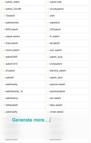 So technically you're not actually generating fonts, but instead i guess you could. Instagram Username For Name Sakshi Cool Usernames For Instagram Usernames For Instagram Cool Usernames