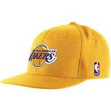 Adidas Nba Los Angeles La Lakers Yellow Gold Classic Showtime Logo Fitted Cap Hat 7 5 8 Fitted Hats Adidas Los Angeles Logo Fit