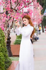Image result for tranh ve ao dai vn