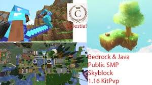 Crystals crescent crystals crescent is a minecraft multiplayer bedrock and java compatible . Celestia Minecraft Pe Server