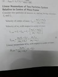 Underneath are questions on kinetic energy which aids one to understand where they can use these questions. Total Kinetic Energy Of Two Particle System Physics Stack Exchange