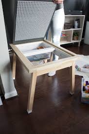 Diy Lego Table With Storage In 2020 Lego Table With Storage Lego Table Diy Lego Table