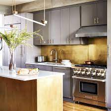 Three Unique Materials Make This Kitchen Practically Indestructible In 2020 Kitchen Design Small Kitchen Trends Interior Design Kitchen